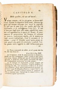 [Agricoltura/Roma] Doria, Luigi : Istituzioni georgiche per la coltivazione de' grani ad uso delle campagne romane..  In Roma, Gioacchino Puccinelli, anno 7. dell'Era repubblicana [ca. 1799]  - Asta Libri Rari & Manoscritti del XVI Secolo - Associazione Nazionale - Case d'Asta italiane