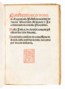 [Diritto canonico] Sextus decretalium liber a Bonifacio octavo in Concilio Lugdunensi editus... Venetijs, per heredes Octauiani Scoti sociosque, 1525  - Asta Libri Rari & Manoscritti del XVI Secolo - Associazione Nazionale - Case d'Asta italiane