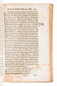 [Economia] Broggia, Carlo Antonio : Trattato de' tributi, delle monete, e del governo politico della sanità, opera di stato, e di commercio, di polizia, e di finanza...In Napoli, Pietro Palombo, 1743  - Asta Libri Rari & Manoscritti del XVI Secolo - Associazione Nazionale - Case d'Asta italiane