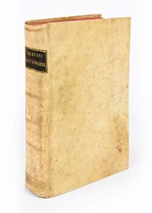 Calepino, Ambrogio : Dictionarium, ... Additamenta Pauli Manutii. & Dittionario di tutte le voci italiane usate da migliori scrittori. Venetiis Beuilacquam, 1568  - Asta Libri Rari & Manoscritti del XVI Secolo - Associazione Nazionale - Case d'Asta italiane