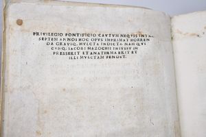 Brusoni, Lucius Domitius: FACETIARUM EXEMPLORUMQUE, LIBRI VII. Impressum Romae, 1518, per Iacobum Mazochium.  - Asta Libri Rari & Manoscritti del XVI Secolo - Associazione Nazionale - Case d'Asta italiane