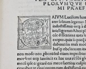 Brusoni, Lucius Domitius: FACETIARUM EXEMPLORUMQUE, LIBRI VII. Impressum Romae, 1518, per Iacobum Mazochium.  - Asta Libri Rari & Manoscritti del XVI Secolo - Associazione Nazionale - Case d'Asta italiane