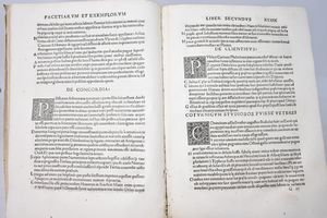 Brusoni, Lucius Domitius: FACETIARUM EXEMPLORUMQUE, LIBRI VII. Impressum Romae, 1518, per Iacobum Mazochium.  - Asta Libri Rari & Manoscritti del XVI Secolo - Associazione Nazionale - Case d'Asta italiane