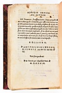 [Classici latini] Commentarii di Caio Giulio Cesare tradotti di latino in volgar lingua: per Agostino Ortica de la porta Genouese. In Venezia, Luigi Torti 1539  - Asta Libri Rari & Manoscritti del XVI Secolo - Associazione Nazionale - Case d'Asta italiane