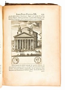 [Roma] Ficoroni, Francesco : e Vestigia, e rarità di Roma antica ricercate, e spiegate... Roma, Girolamo Mainardi 1744  - Asta Libri Rari & Manoscritti del XVI Secolo - Associazione Nazionale - Case d'Asta italiane