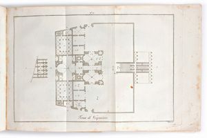 [Architettura/Roma] Scamozzi, Ottavio Bertotti : Le terme dei romani disegnate da Andrea Palladio e ripubblicate con la giunta di alcune osservazioni... Giovanni Rossi, Vicenza 1797  - Asta Libri Rari & Manoscritti del XVI Secolo - Associazione Nazionale - Case d'Asta italiane