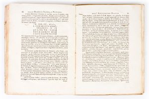 [Roma] Marangoni, Giovanni : Delle memorie sacre, e profane dell'anfiteatro Flavio di Roma volgarmente detto il Colosseo. Roma, Niccolò e Marco Pagliarini 1746  - Asta Libri Rari & Manoscritti del XVI Secolo - Associazione Nazionale - Case d'Asta italiane