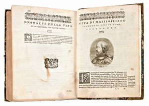 [Roma] Mexia, Pedro : Le Vite di tutti gli imperadori romani da Giulio Cesare, sin'a Ridolfo 2. tratte per M. Lodouico Dolce dal libro spagnuolo del nobile cauagliere Pietro Messia. Venezia, Alessandro Vecchi, 1610  - Asta Libri Rari & Manoscritti del XVI Secolo - Associazione Nazionale - Case d'Asta italiane