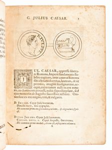 [Numismatica/Roma] Foy Vaillant, Jean : Numismata imperatorum romanorum praestantiora a Julio Caesare ad postumum et tyrannos. Parigi, Joannem Jombert 1694  - Asta Libri Rari & Manoscritti del XVI Secolo - Associazione Nazionale - Case d'Asta italiane