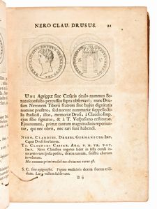 [Numismatica/Roma] Foy Vaillant, Jean : Numismata imperatorum romanorum praestantiora a Julio Caesare ad postumum et tyrannos. Parigi, Joannem Jombert 1694  - Asta Libri Rari & Manoscritti del XVI Secolo - Associazione Nazionale - Case d'Asta italiane