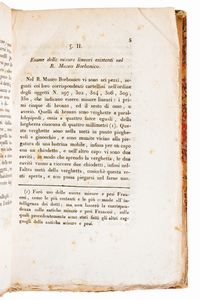 [Archeologia/Roma] De Samuele Cagnazzi, Luca :  Su i valori delle misure e dei pesi degli antichi romani desunti dagli originali esistenti nel Real Museo Borbonico.. Napoli, Angelo Trani, 1825  - Asta Libri Rari & Manoscritti del XVI Secolo - Associazione Nazionale - Case d'Asta italiane