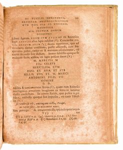 [Numismatica/Roma] Struve, Burkhard Gotthelf : Antiquitatum Romanarum Syntagma siue De sacrorum caerimoniis systema absolutius... In Jena, Iohannem Bielckium 1707  - Asta Libri Rari & Manoscritti del XVI Secolo - Associazione Nazionale - Case d'Asta italiane