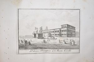 Venuti, Ridolfino ACCURATA, E SUCCINTA DESCRIZIONE TOPOGRAFICA E ISTORICA DI ROMA MODERNA. OPERA POSTUMA DELL'ABATE RIDOLFINO VENUTI CORTONESE, ... RIDOTTA IN MIGLIOR FORMA , ACCRESCIUTA , E ORNATA DI MOLTE FIGURE IN RAME. In Roma, 1766, presso Carlo Barbiellini.  - Asta Libri Rari & Manoscritti del XVI Secolo - Associazione Nazionale - Case d'Asta italiane