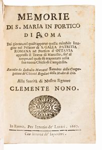 [ROMA] Domenichi Cesare : Della Inondazione del Tevere e del suo rimedio Roma 1609 Editore : In Roma appresso Guglielmo Facciotto 1609  - Asta Libri Rari & Manoscritti del XVI Secolo - Associazione Nazionale - Case d'Asta italiane