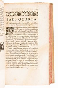 [Medicina Militare] Porzio, Luca Antonio : De militis in castris sanitate tuenda. Hagae Comitum, Petrum Gosse  - Asta Libri Rari & Manoscritti del XVI Secolo - Associazione Nazionale - Case d'Asta italiane