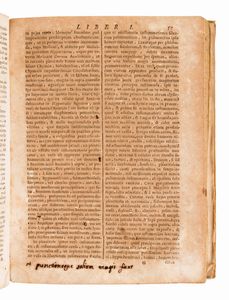 2 opere medicina/anatomia : BAGLIVI, GIORGIO : OPERA OMNIA MEDICO-PRACTICA, ET ANATOMICA. BASSANI, 1732 - BOERHAAVE, HERMAN : OPERA OMNIA MEDICA. VENEZIA : APUD LAURENTIUM BASILIUM, 1751.  - Asta Libri Rari & Manoscritti del XVI Secolo - Associazione Nazionale - Case d'Asta italiane