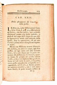 [Medicina-Chirurgia] Lotto di 2 opere : Bertrandi, Giovanni Ambrogio: Trattato delle operazioni di chirurgia Tomo 1-2... In Nizza il 1770 & Boyer, Alexis : Trattato delle malattie chirurgiche e delle operazioni convenienti... Firenze, 1842.  - Asta Libri Rari & Manoscritti del XVI Secolo - Associazione Nazionale - Case d'Asta italiane