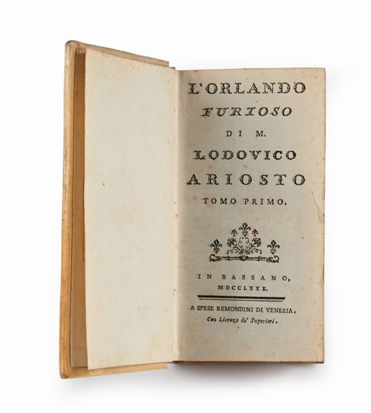 L'Orlando Furioso di M. Lodovico Ariosto  - Asta Libri Antichi e Stampe - Associazione Nazionale - Case d'Asta italiane