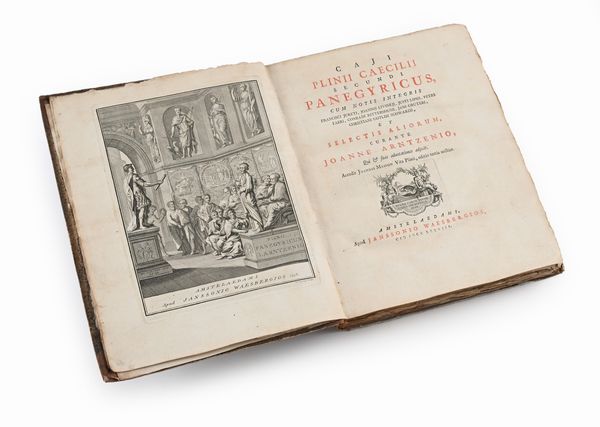 Caji Plinii Caecilii Secundi Panegyricus  - Asta Libri Antichi e Stampe - Associazione Nazionale - Case d'Asta italiane