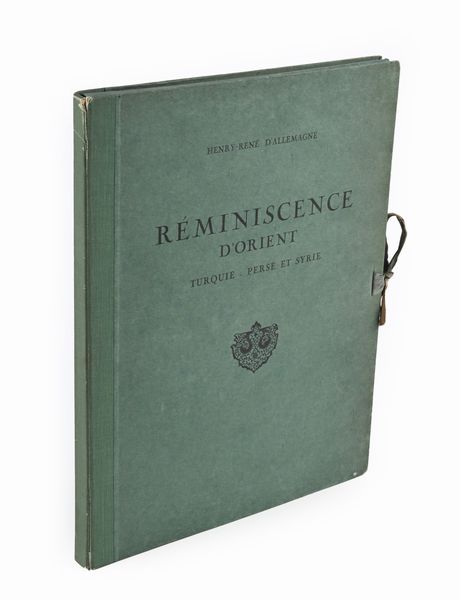 Henry-Rene' d'Allemagne - Reminiscence d'Orient. Turquie - Perse et Syrie, 34 di 36 tavole  - Asta Libri Antichi e Stampe - Associazione Nazionale - Case d'Asta italiane