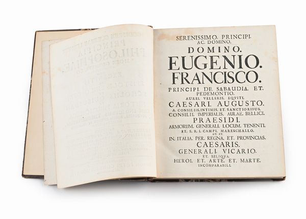 Godefridi Guilielmi Leibnitii - Principia Philosophiae more geometrico  - Asta Libri Antichi e Stampe - Associazione Nazionale - Case d'Asta italiane