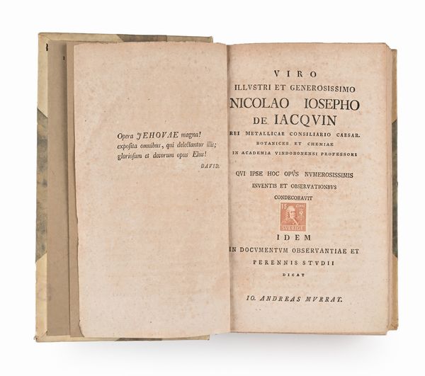 Caroli A Linné Equitis - Systema Vegetabilium secundum classes ordines genera species cum Characteribus et differentiis Editio decima quarta  - Asta Libri Antichi e Stampe - Associazione Nazionale - Case d'Asta italiane