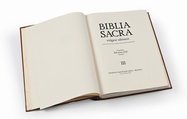 Salvador Dalì - Biblia Sacra Rizzoli, 5 volumi + 2 Souite di tavole  - Asta Libri Antichi e Stampe - Associazione Nazionale - Case d'Asta italiane