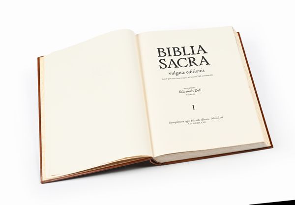 Salvador Dalì - Biblia Sacra Rizzoli, 5 volumi + 2 Souite di tavole  - Asta Libri Antichi e Stampe - Associazione Nazionale - Case d'Asta italiane