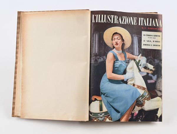 L'Illustrazione Italiana 74 volumi con annate complete  - Asta Libri Antichi e Stampe - Associazione Nazionale - Case d'Asta italiane