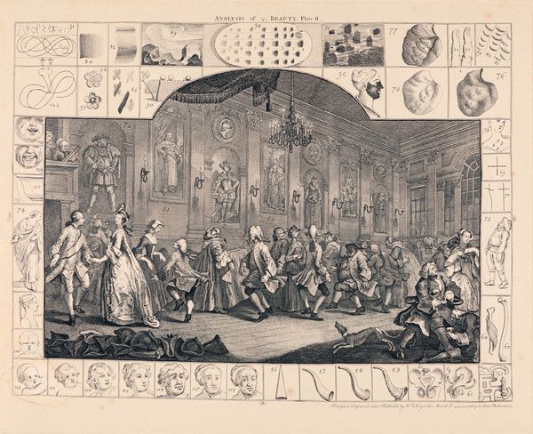 WILLIAM HOGARTH : Analysis of beauty - Plate I / Plate II  - Asta Libri Antichi e Stampe - Associazione Nazionale - Case d'Asta italiane