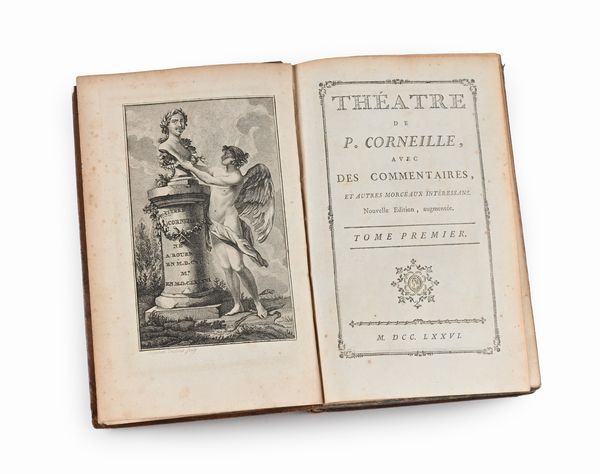 Théatre de P. Corneille, avec des commentaries, et autres morceaux intéressans. Nouvelle édition, augmentée  - Asta Libri Antichi e Stampe - Associazione Nazionale - Case d'Asta italiane