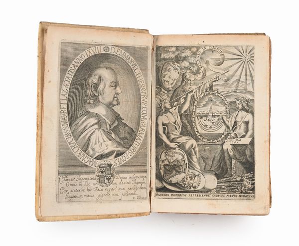 Emanuele Tesauro - Il cannocchiale aristotelico O sia Idea dell'Arguta et Ingeniosa Elocutione che serve à tutta l'Arte Oratoria, Lapidaria, et Simbolica esaminata co' Principij del divino Aristotile  - Asta Libri Antichi e Stampe - Associazione Nazionale - Case d'Asta italiane