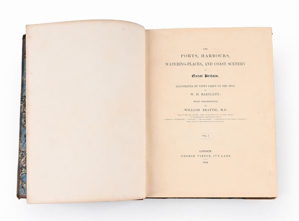 The Ports, Harbours, Watering-places and Coast Scenery of Great Britain Illustrated by Views taken on the Spot by W.H. Bartlett; with Descriptions by William Beattie  - Asta Libri Antichi e Stampe - Associazione Nazionale - Case d'Asta italiane