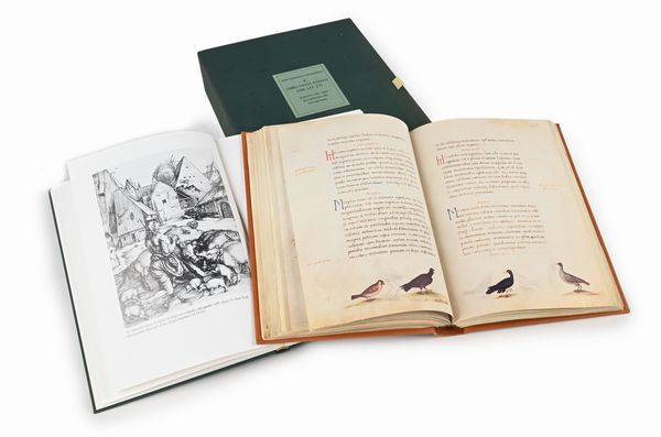 Pier Candido Decembrio - Il Libro degli animali Riproduzione del Codice Miniato del 1460 Urb. Lat. 276 della Biblioteca Apostolica Vaticana  - Asta Libri Antichi e Stampe - Associazione Nazionale - Case d'Asta italiane