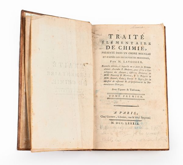 Lavoisier - Traitè elementaire de chimie  - Asta Libri Antichi e Stampe - Associazione Nazionale - Case d'Asta italiane