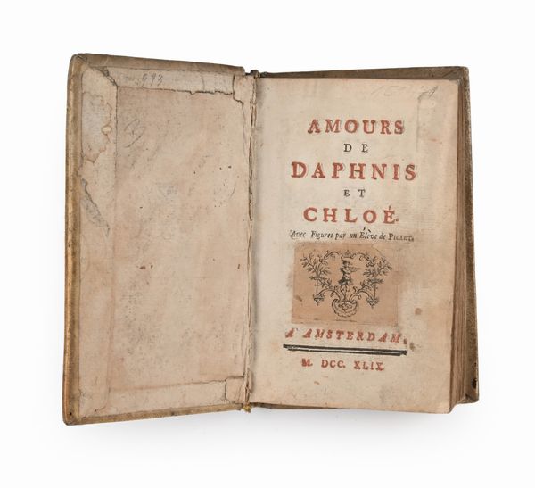 Amours de Daphnis et Cloé Avec Figures par un Eleve de Picart  - Asta Libri Antichi e Stampe - Associazione Nazionale - Case d'Asta italiane