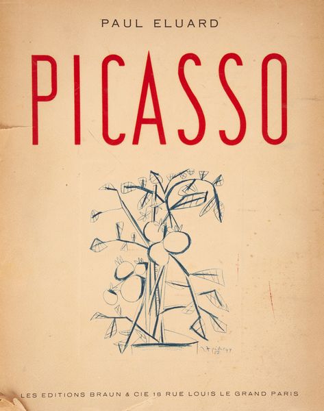 Paul Eluard - Picasso (Coll. Plastique)  - Asta Libri Antichi e Stampe - Associazione Nazionale - Case d'Asta italiane