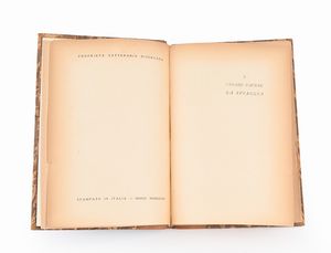 Pavese - La spiaggia - Collezione di lettere d'oggi, 1942  - Asta Libri Antichi e Stampe - Associazione Nazionale - Case d'Asta italiane