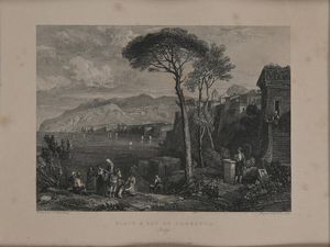 James Duffield Harding<br>Edward Goodhall - James Duffield Harding drawn, Edward Goodhall engraved - Plain & Bain of Sorrento