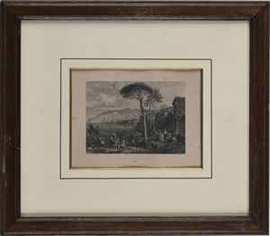 James Duffield Harding<br>Edward Goodhall : James Duffield Harding drawn, Edward Goodhall engraved - Plain & Bain of Sorrento  - Asta Libri Antichi e Stampe - Associazione Nazionale - Case d'Asta italiane