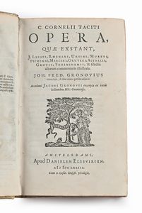 C. Cornelii Taciti Opera  - Asta Libri Antichi e Stampe - Associazione Nazionale - Case d'Asta italiane