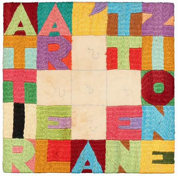 ALIGHIERO BOETTI : Attirare l'attenzione  - Asta Arte Moderna e Contemporanea - Associazione Nazionale - Case d'Asta italiane