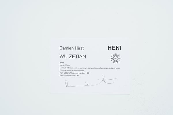 Damien Hirst : Wu Zetian - Le imperatrici  - Asta Arte Moderna e Contemporanea - Associazione Nazionale - Case d'Asta italiane