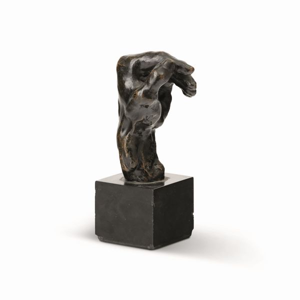 AUGUSTE RODIN : Main gauche n.4, petit modle  - Asta Arte Moderna e Contemporanea - Associazione Nazionale - Case d'Asta italiane