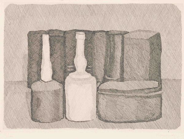 Giorgio Morandi : Natura morta con nove oggetti  - Asta Arte Moderna e Contemporanea - Associazione Nazionale - Case d'Asta italiane