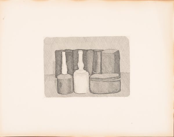 Giorgio Morandi : Natura morta con nove oggetti  - Asta Arte Moderna e Contemporanea - Associazione Nazionale - Case d'Asta italiane