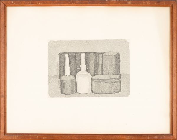 Giorgio Morandi : Natura morta con nove oggetti  - Asta Arte Moderna e Contemporanea - Associazione Nazionale - Case d'Asta italiane