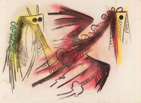 Wifredo Lam : Senza titolo - Oiseau  - Asta Arte Moderna e Contemporanea - Associazione Nazionale - Case d'Asta italiane