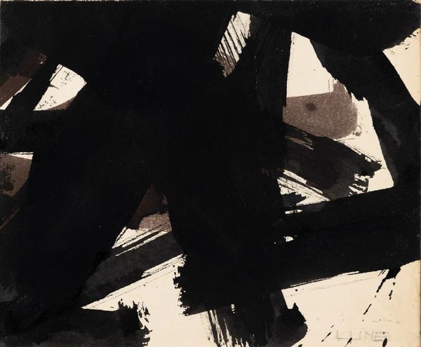 Franz Kline : Senza titolo  - Asta Arte Moderna e Contemporanea - Associazione Nazionale - Case d'Asta italiane