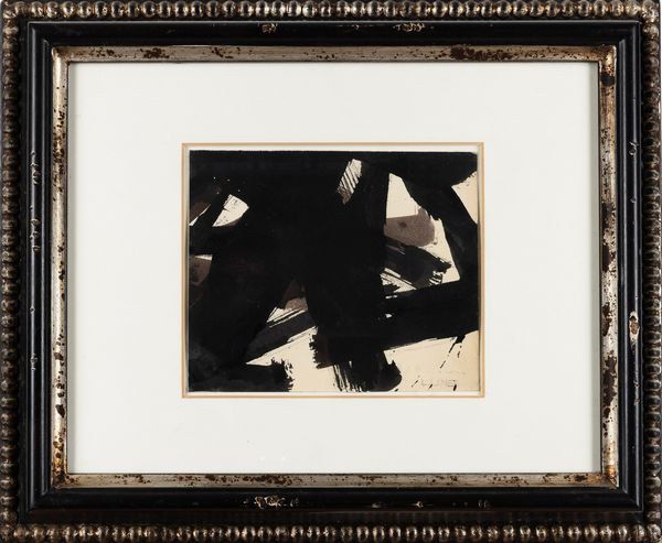 Franz Kline : Senza titolo  - Asta Arte Moderna e Contemporanea - Associazione Nazionale - Case d'Asta italiane